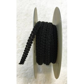 Trimmings h.1cm, black