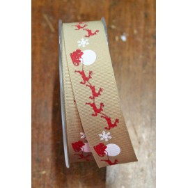 Tape with print Santa Claus sleigh - "The Tapes Mirta"