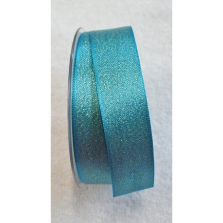 Ribbon with. Turquoise - gold "Tapes Mirta"