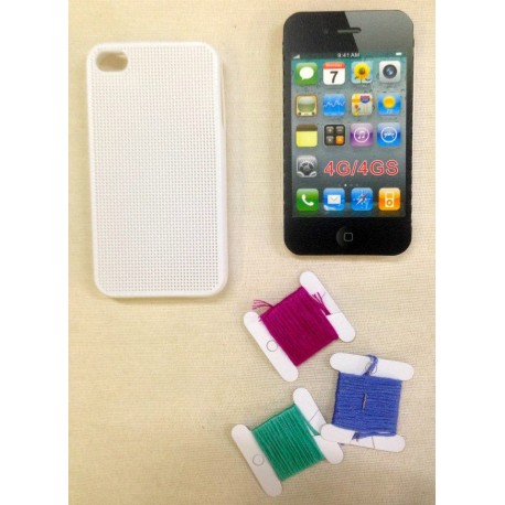 Cover Iphone 4 by embroidering